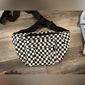 Checkered Fanny Pack